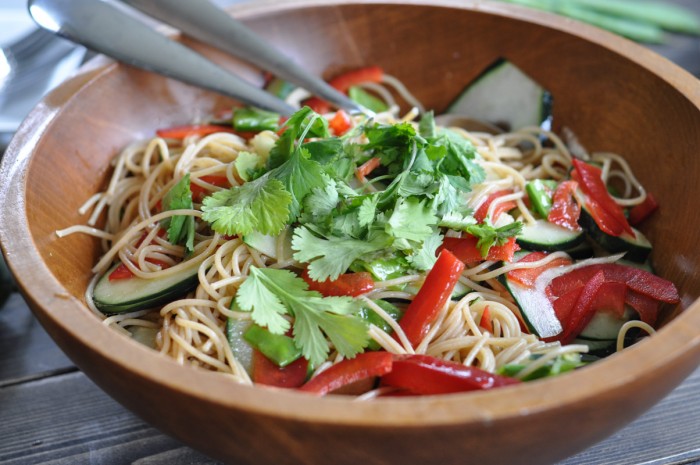 Noodle Salad with Wasabi Dressing-3