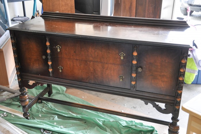 Painted Dining Room Buffet in Fusion Inglenook-1-3