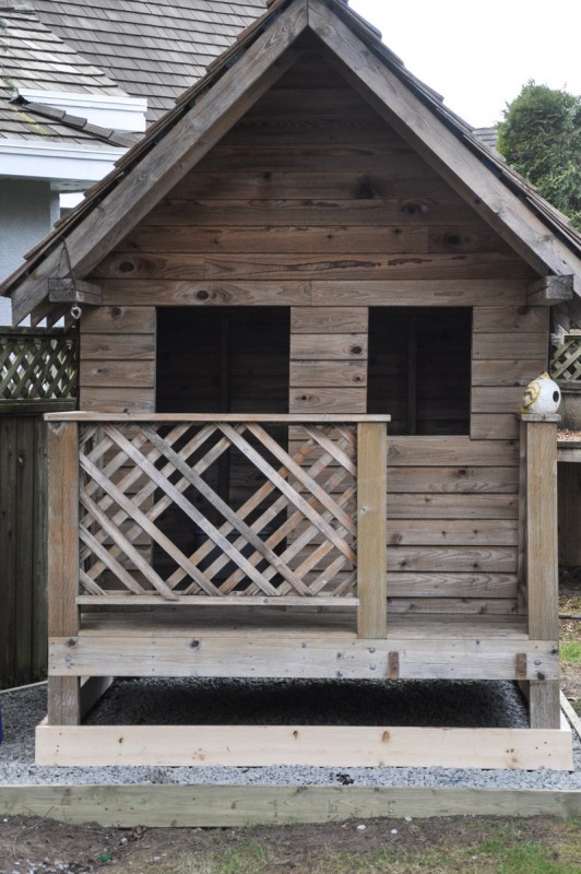 Playhouse Craned Over The House-1-2