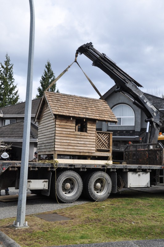 Playhouse Craned Over The House-3