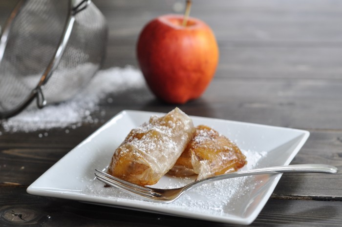 Rice Wrapper Mini Apple Pies-1