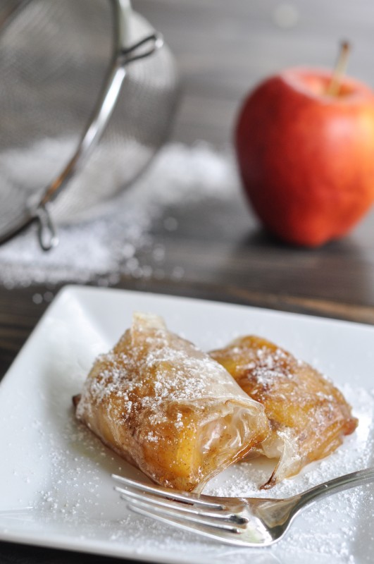 Rice Wrapper Mini Apple Pies-2