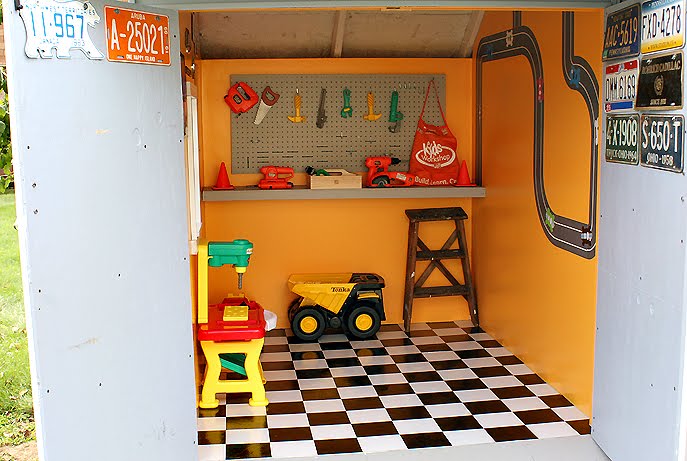 Playhouse Garage
