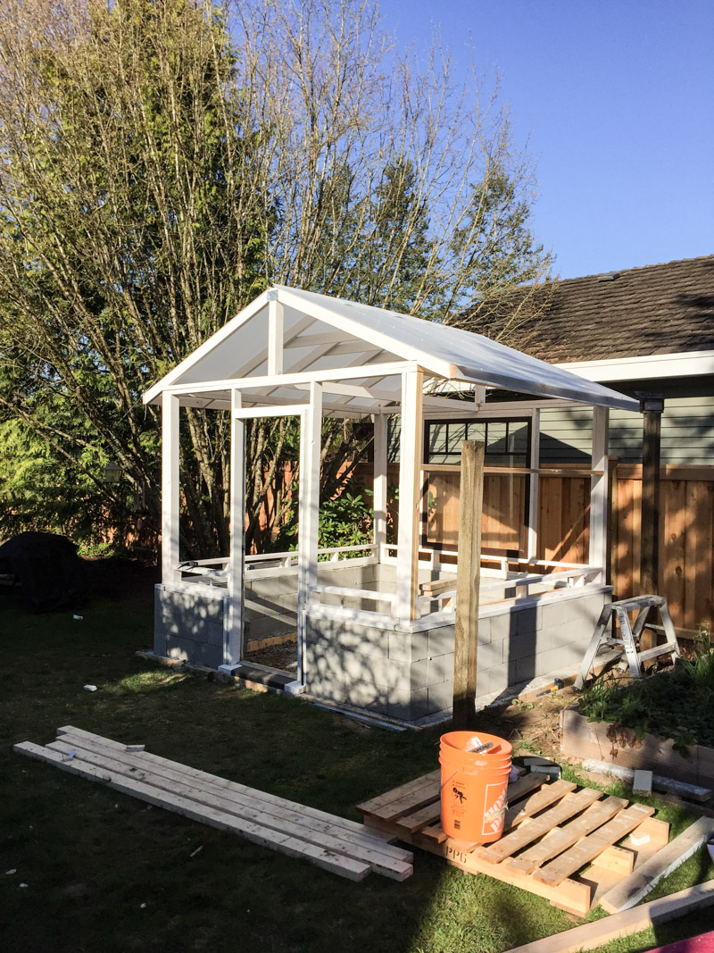 The Greenhouse Project: Framing and the Roof