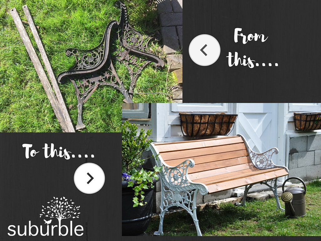 Restoring A Park Bench (aka saving it from the garbage heap!)