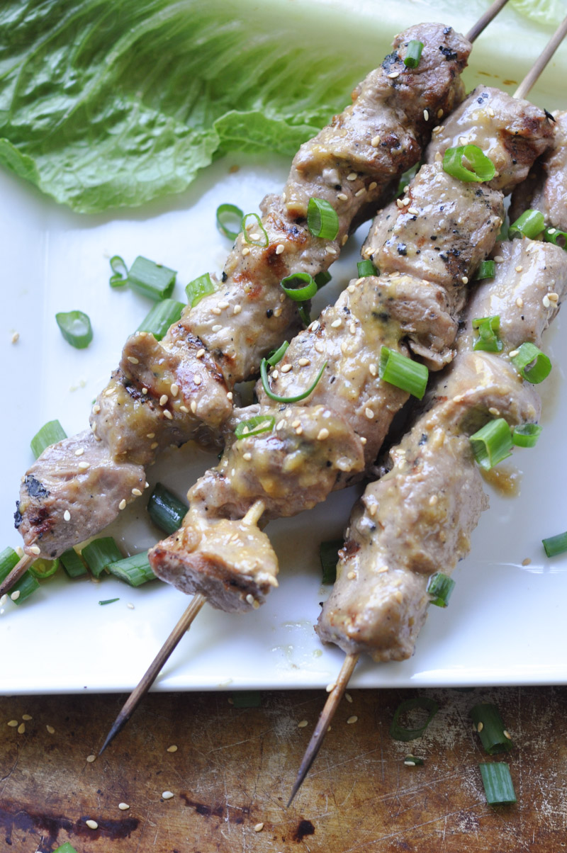 Miso Maple Pork Skewers-13