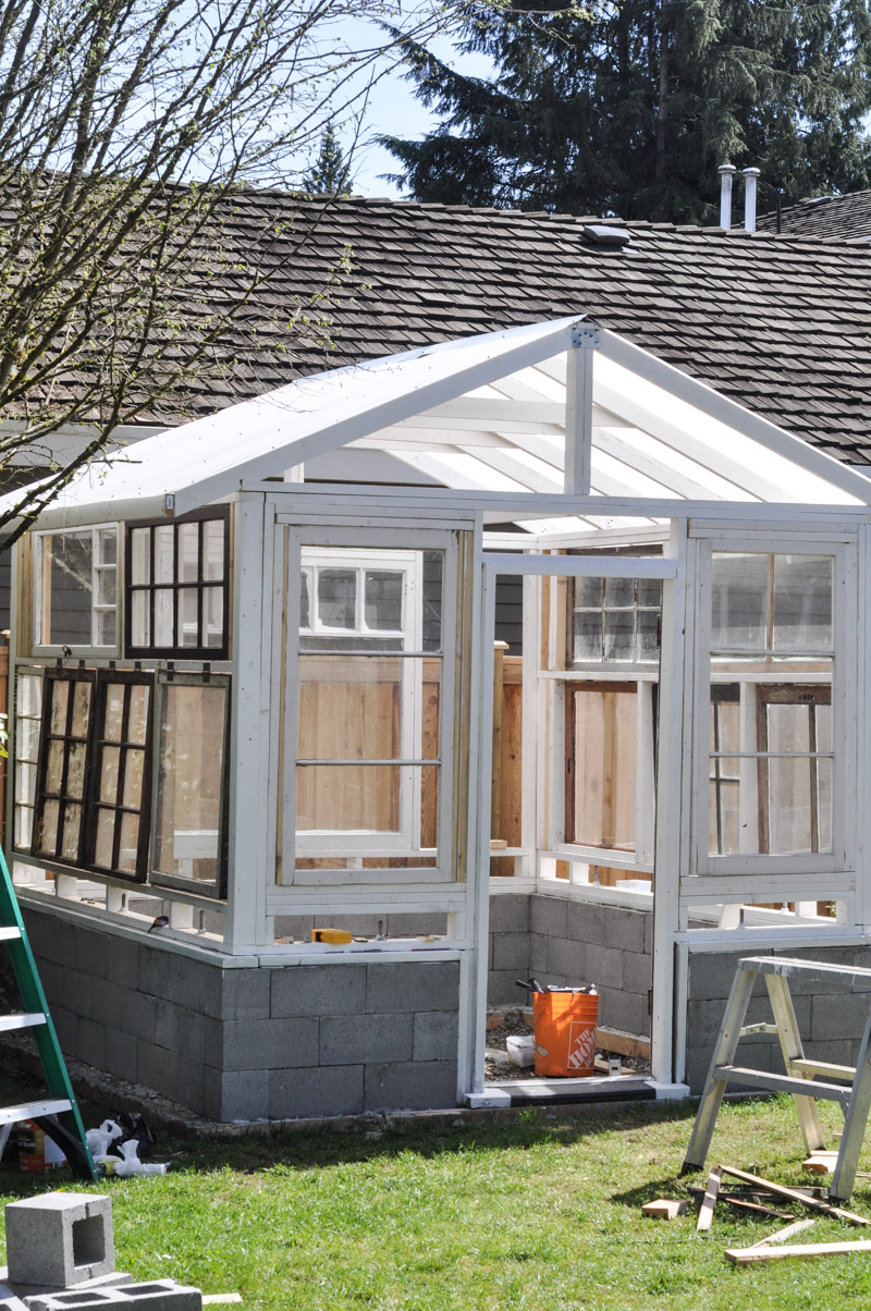 The Greenhouse Project- Framing Windows-4