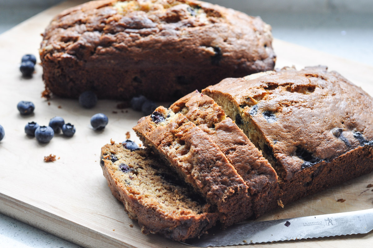 Blueberry Banana Bread-1