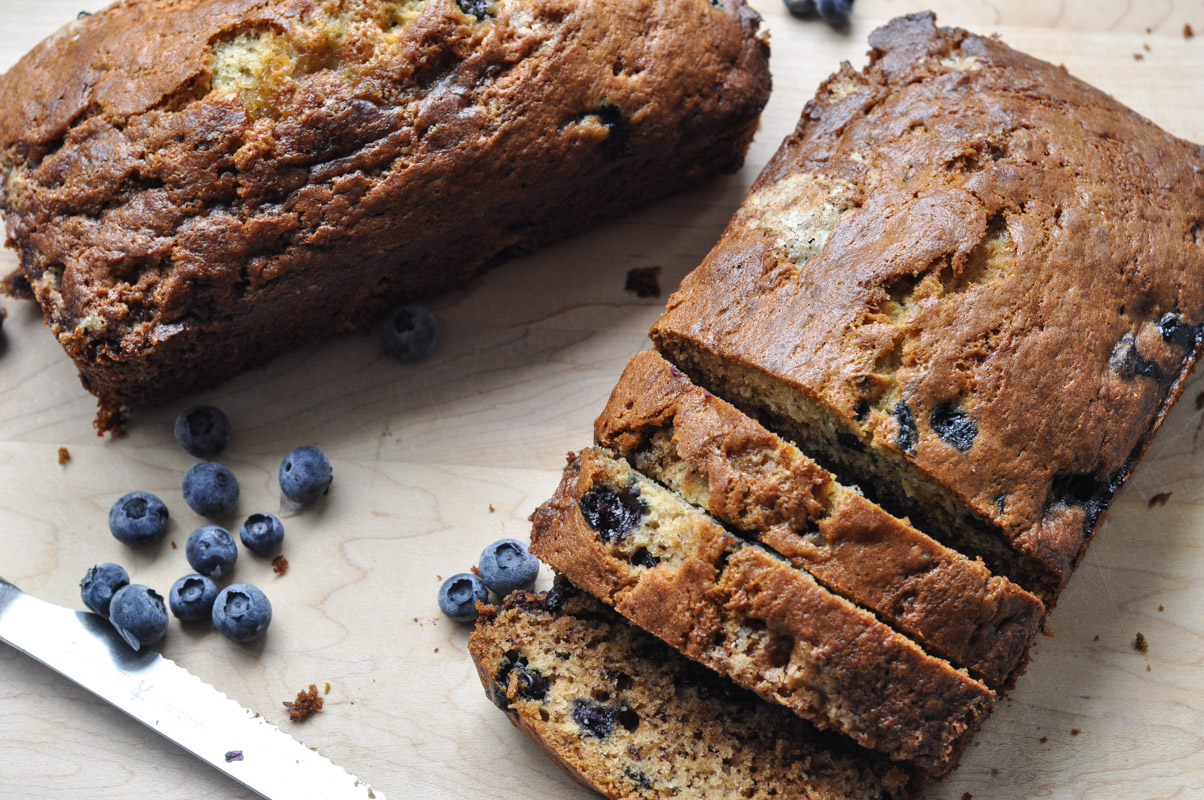 Blueberry Banana Bread-2