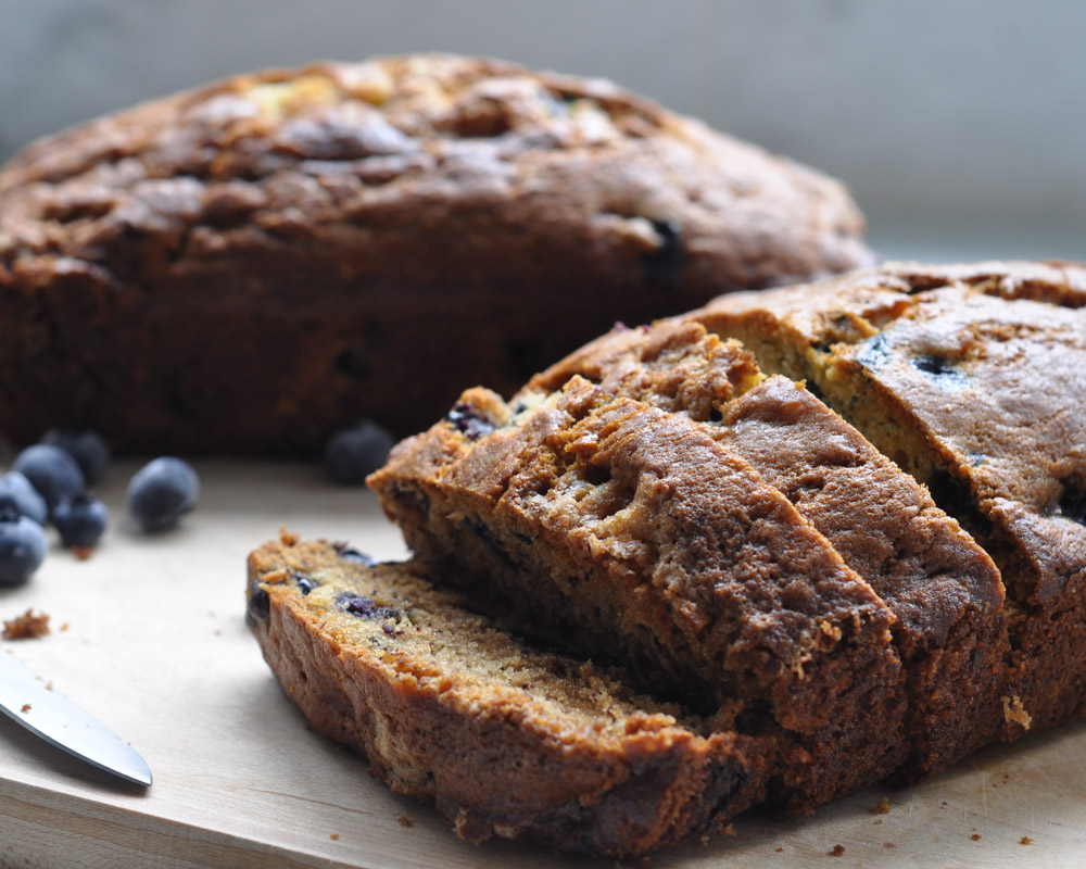 Blueberry Banana Bread-3