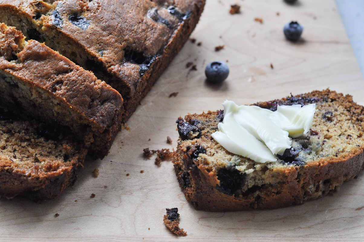 Blueberry Banana Bread-4