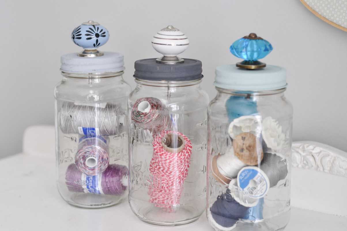 Upcycled Mason Jar Storage-2