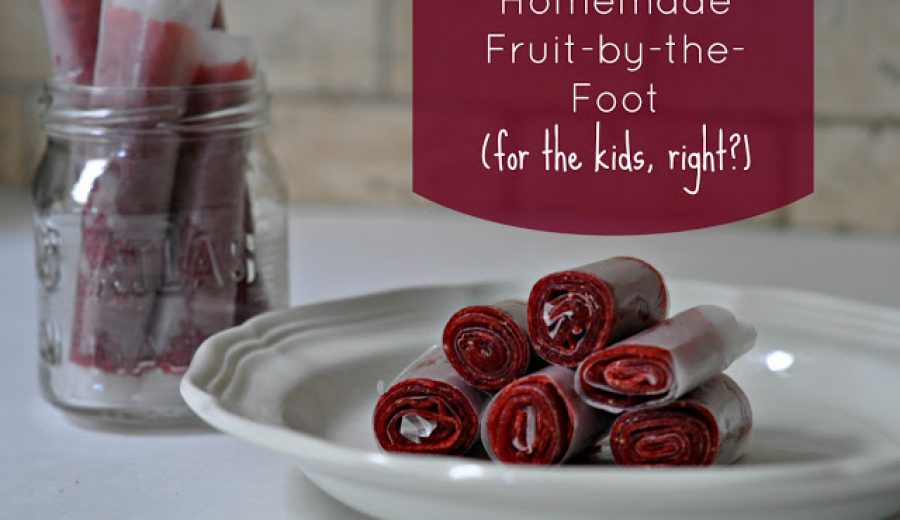 Strawberry Fruit-by-the-Foot: Make It At Home!