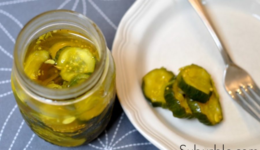 Homemade Bread and Butter Pickles – Eat ’em by the jarful!