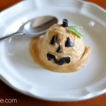 Pumpkin Pie Ice Cream (with a Jack-O-Lantern smile!) & #myfavoritebloggers return!