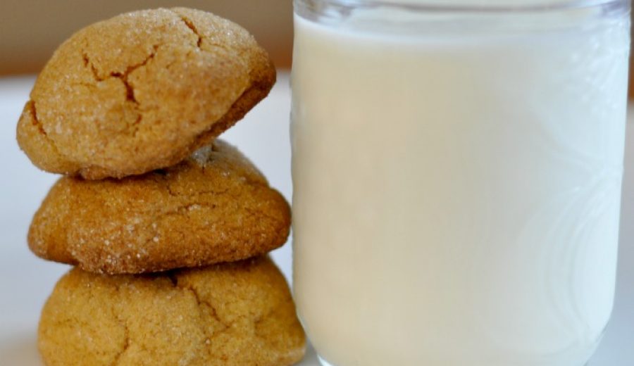 Soft and Chewy Ginger Snap Cookies