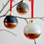 How To Make Gold-Dipped Ornaments