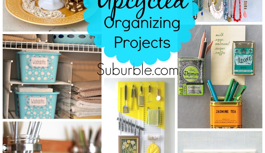 20 Awesome Upcycled Organizing Projects