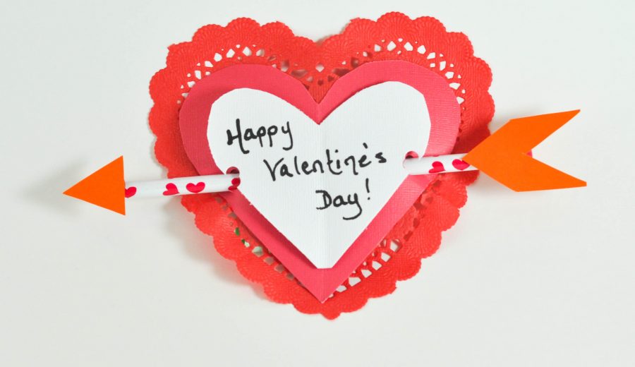 Easy Handmade Valentines (with a pencil-arrow!) – With the #MFB Collective