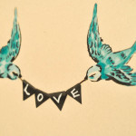 All You Need Is Love: Swallow Wall Art