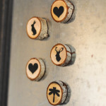 Wood Slice Magnets