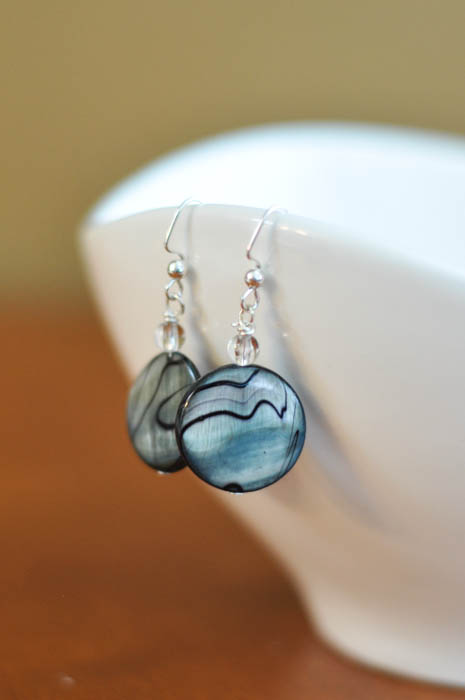 Blue Striped Earring Tutorial - Suburble.com (1 of 1)