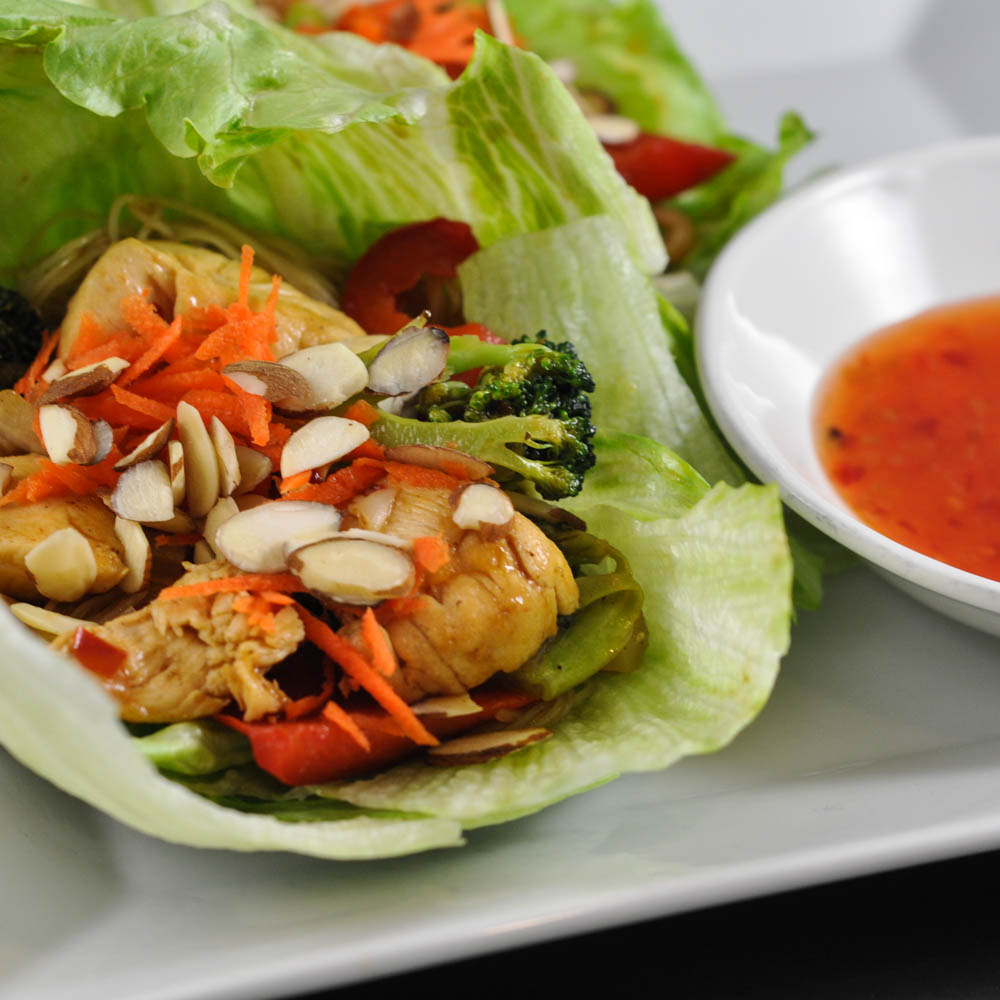 Lettuce Wraps - Why not have two? - Suburble