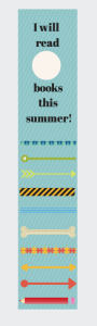 Summer Reading Bookmark Goal Chart