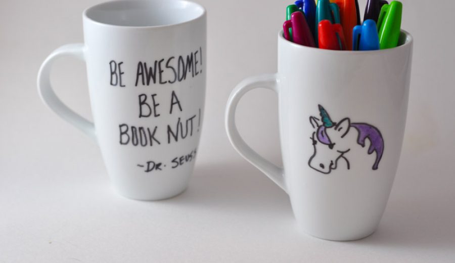 Be Awesome. Draw a unicorn on your mug.