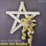 A Ruler Star – for the teacher (or math lover) in your life