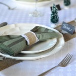 Set your Holiday Table with Ribbon