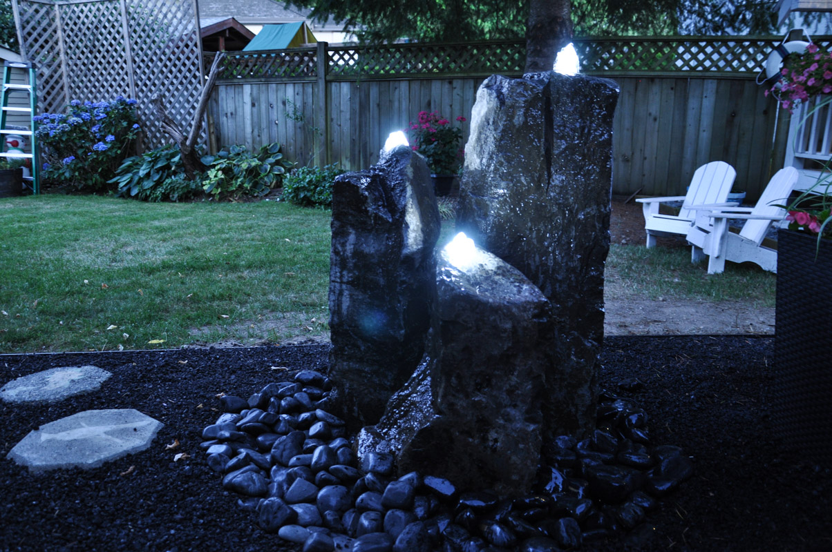 Installing Basalt Gurgler Water Feature Tutorial -1-4