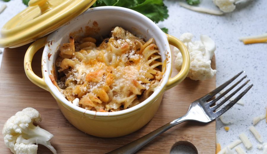 Baked Mac and Cheese with Cauliflower