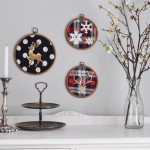 Christmas Embroidery Hoop Art with the Sizzix Big Shot