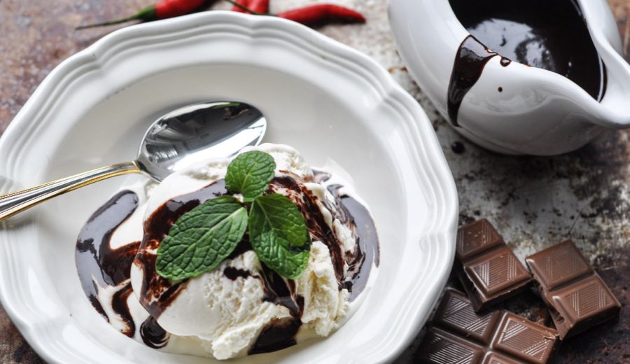 Curried Chocolate Sauce