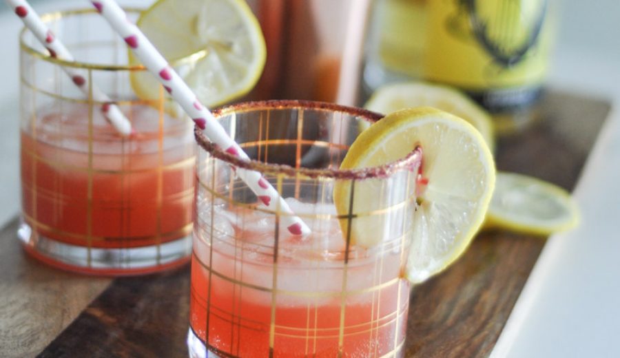 Blood Orange and Limoncello Cocktail