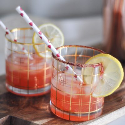 Blood Orange and Limoncello Cocktail