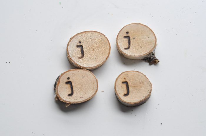 4 Natural 3 in Round Birch Wood Slices Napkin Rings