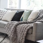 Crocheted Chunky Throw Blanket